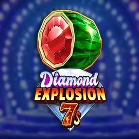 Diamond Explosion 7s online game logo by RubyPlay on onnelacasinos.com