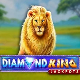 Jackpots logo of Diamond King Jackpots from SpinPlay Games at Onnela Kasino