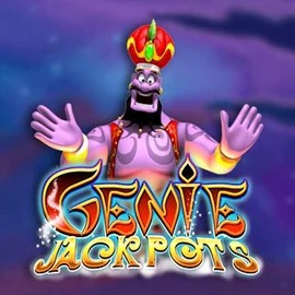 Genie Jackpots logo by Blueprint Gaming at Onnela Kasino