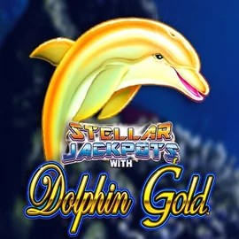 Dolphin Gold with Stellar Jackpots slot icon by Lightning Box Game, available at Onnela Kasino