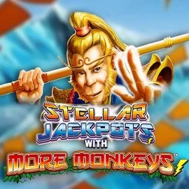 Official Jackpots logo: Stellar Jackpots with More Monkeys by Lightning Box Game at Onnela Kasino