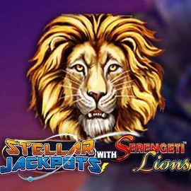 Stellar Jackpots with Serengeti Lions slot icon by Lightning Box Game, available at Onnela Kasino